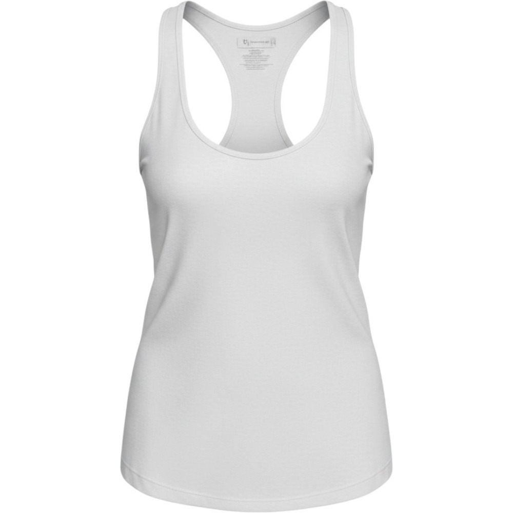 All In Motion Women's White Seamless Racerback Tank Top Size 3X 214 02 6606